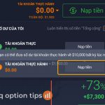 Hướng dẫn khôi phục 10.000$ tiền trên tài khoản Demo IQ Option